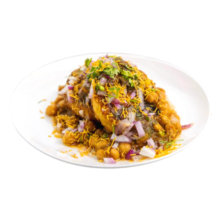 Aloo Tikki Chana Chaat