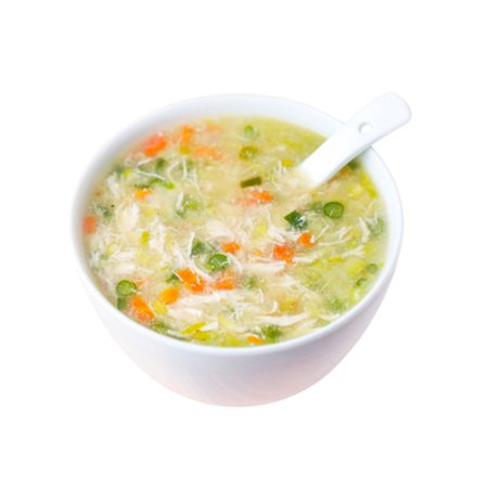 Indian style chicken soup